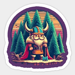 Little Viking V3 Sticker